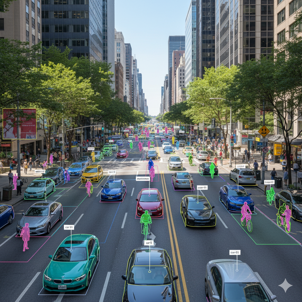 Panoptic Segmentation